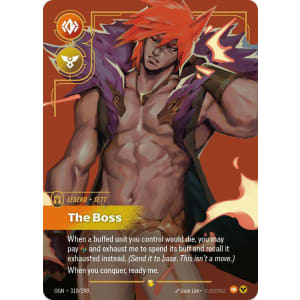 リフトバウンド　riftbound セト　sett オルタネートアート Sett - Brawler [Alternate Art] #164 Prices | Riftbound Origins